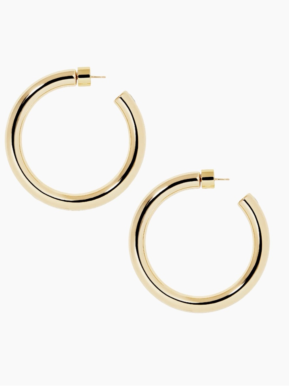 Jennifer Fisher 2” Gold Samira Hoop Earrings